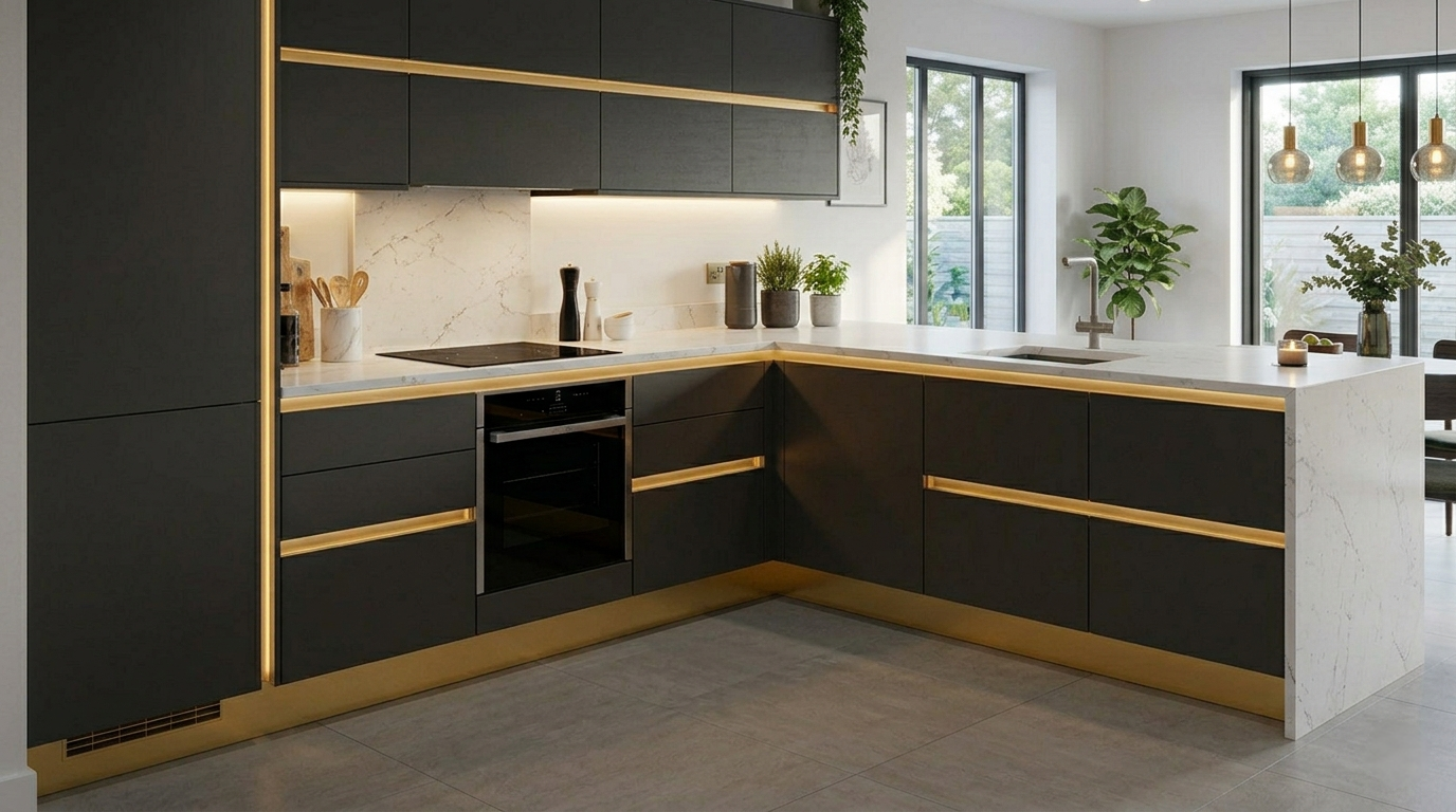 Műanyag lábazatelemek méret- és színdömpingje